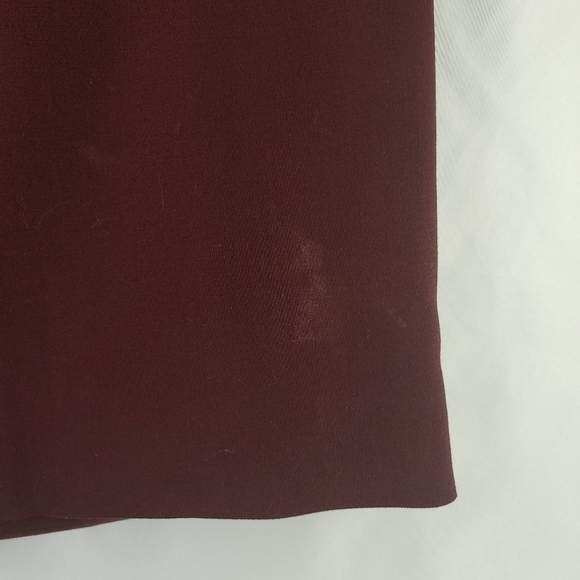 BR Monogram Sleeveless Lamb Leather Shift Dress - Picture 7 of 7